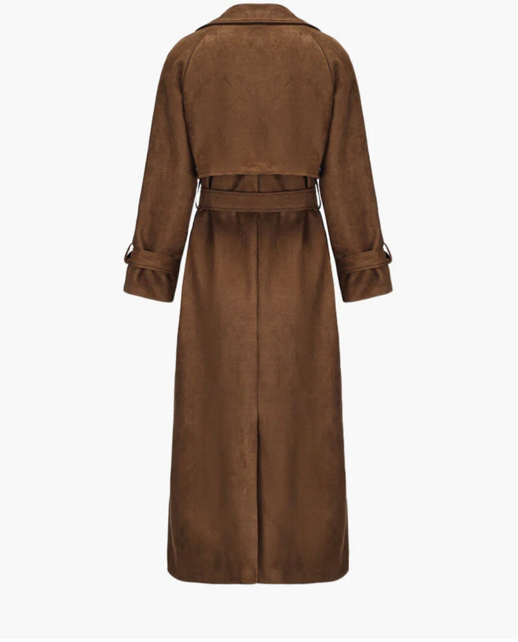 Molly Faux Suede Trenchcoat